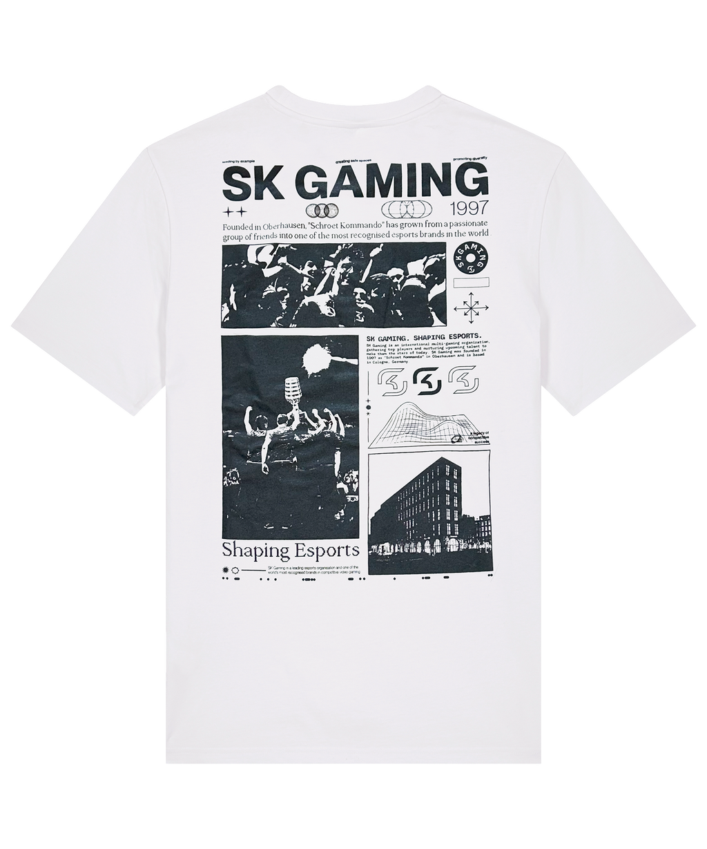 NEW: Shaping Esports Heritage Tee in White