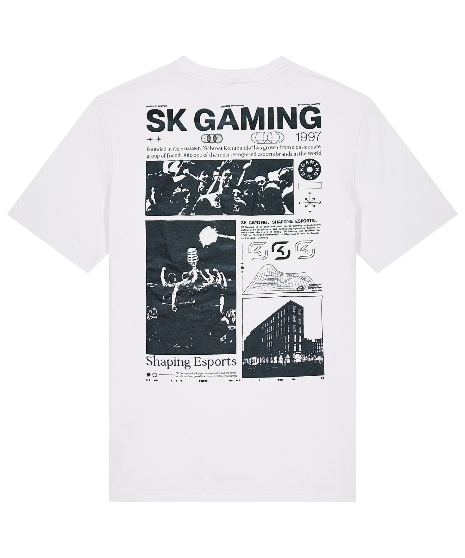 NEW: Shaping Esports Heritage Tee in White
