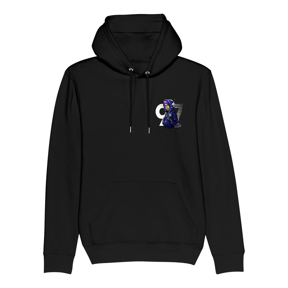SK Gaming Hero Hoodie Text Black - SK GAMING SHOP