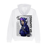 SK Gaming Hero Hoodie Text White