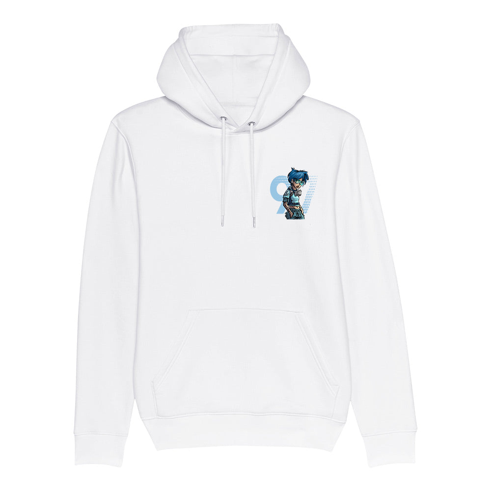 SK Gaming Heroine Hoodie Text White