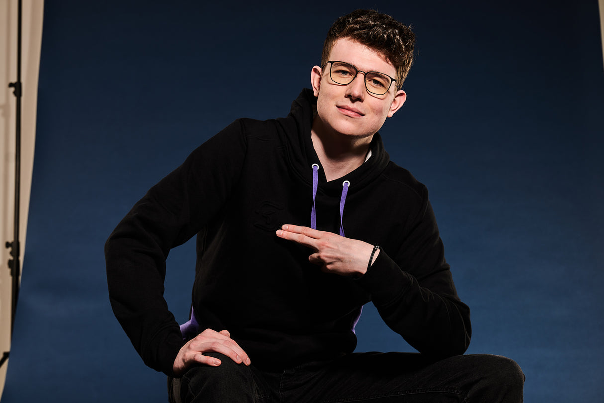 SK GAMING Edge Hoodie Black