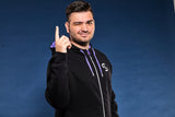 SK GAMING Zip Hoodie Black