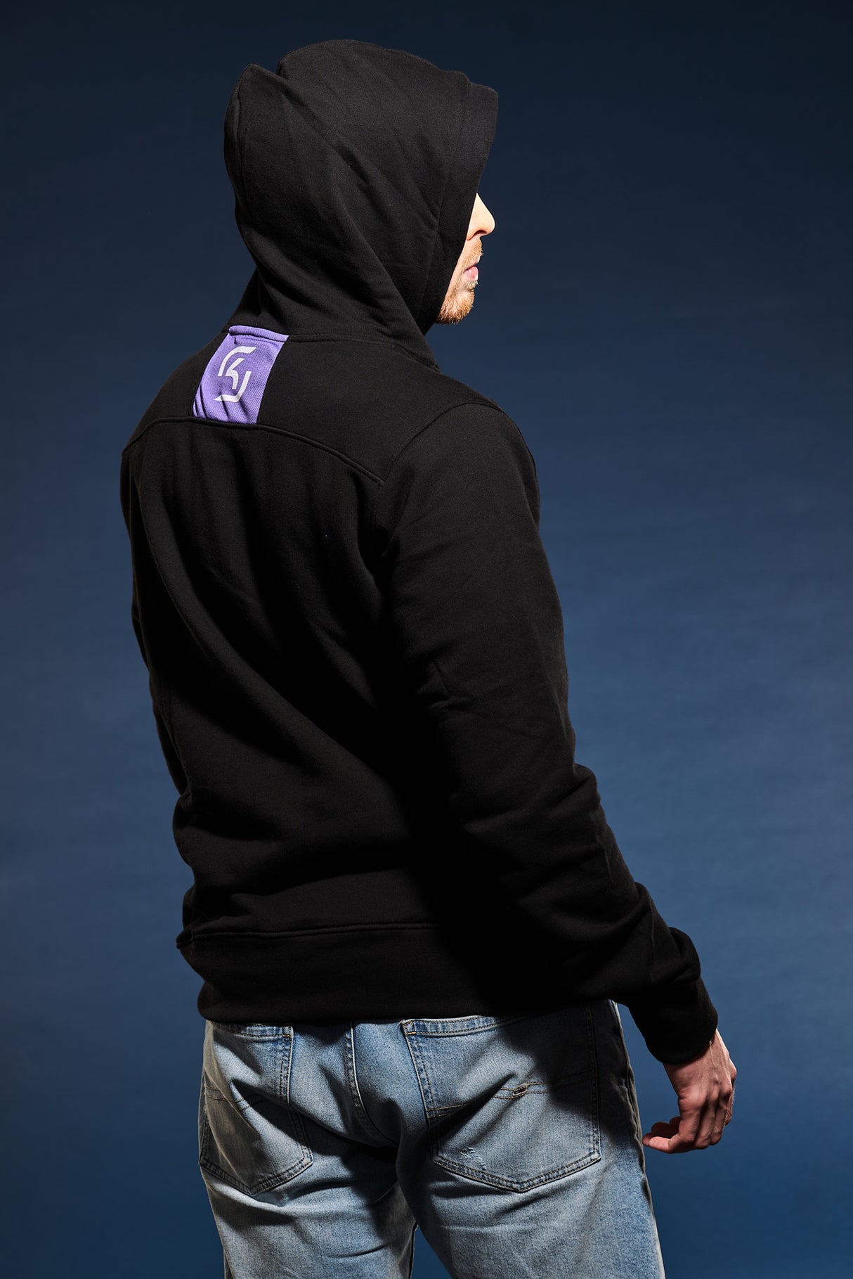 SK GAMING Edge Hoodie Black